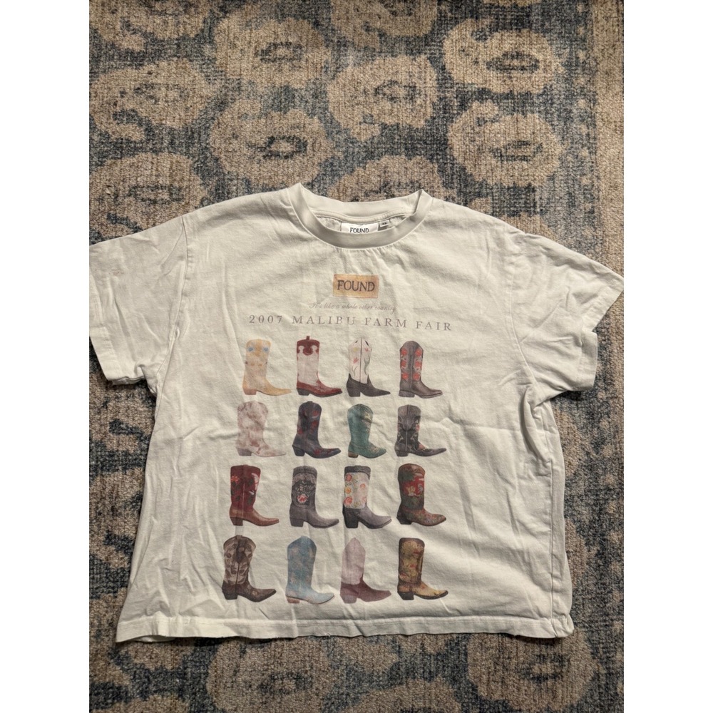 Found Malibu Farm Fair Tee Size XS Great Condition